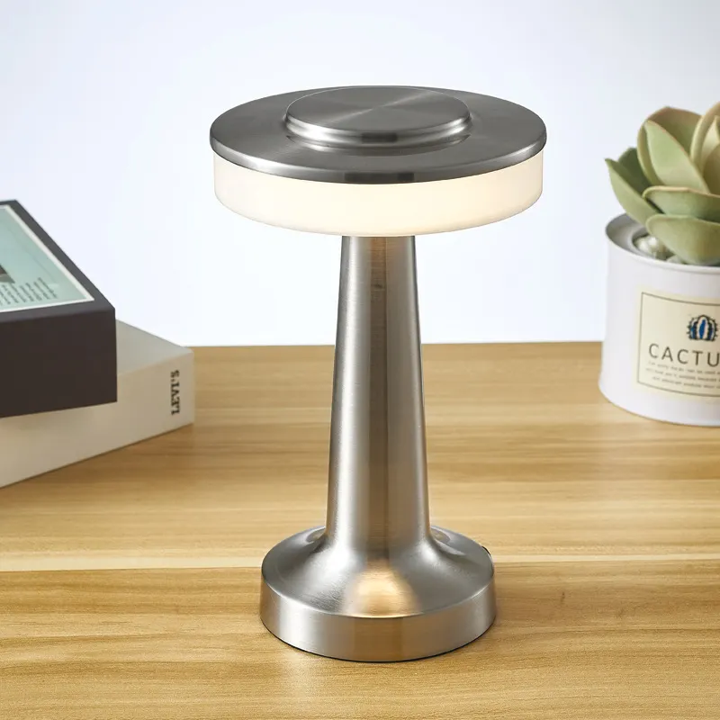 Touch Led Charging Table Lamp Creative Mushroom