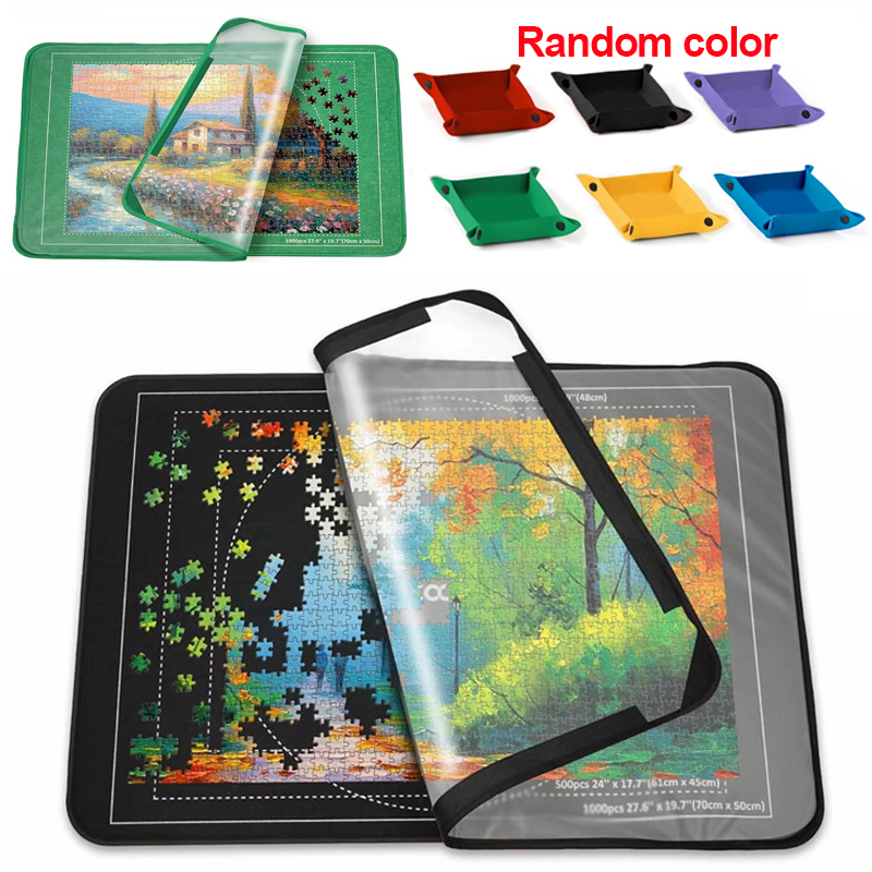 Jigsaw Puzzle Board 1000 Pieces Storage With 6 Sorting