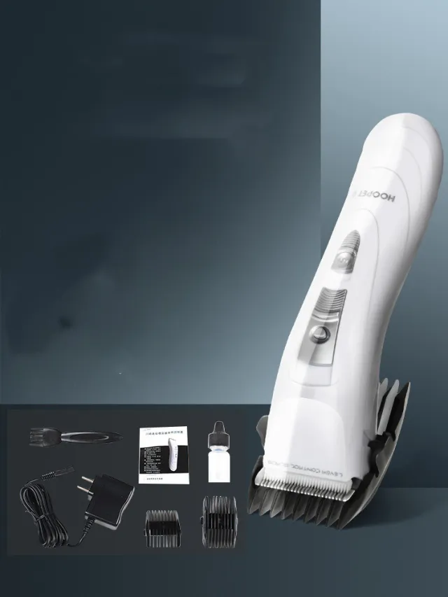 Dog Electric Hair Clipper Pet Shaver Ceramic Rechargeable White - Shop at LoveMi