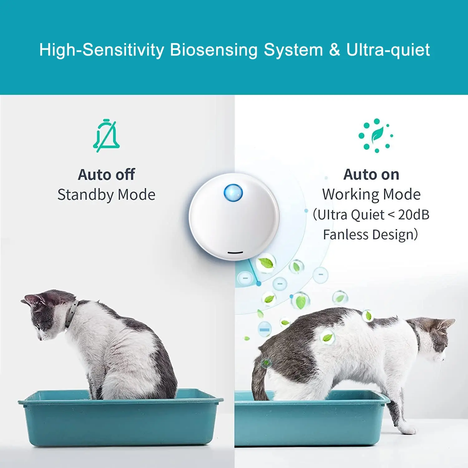 Smart Pet Odor Eliminator & Litter Box