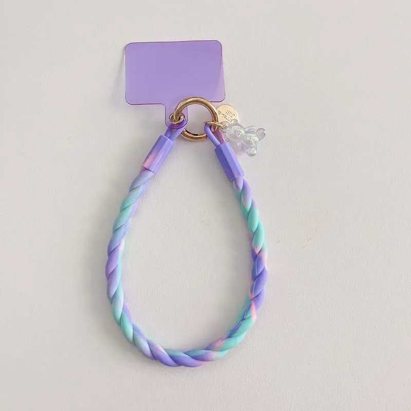 Phone Case Lanyard Suitable for Silicone Split Keychain Short