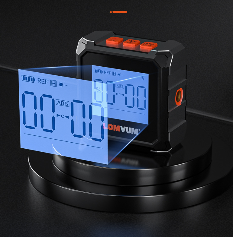 Longyun Laser Infrared Woodworking Steel Tape Measure Tool Box Ruler Metre Numerique — foto 3