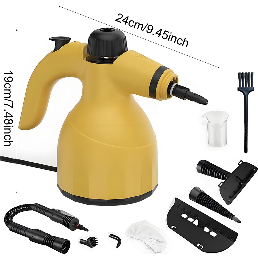 10o0W Electric Portable Hand Held Steam Steamer Cleaner & Accessories 2025 New — foto 6
