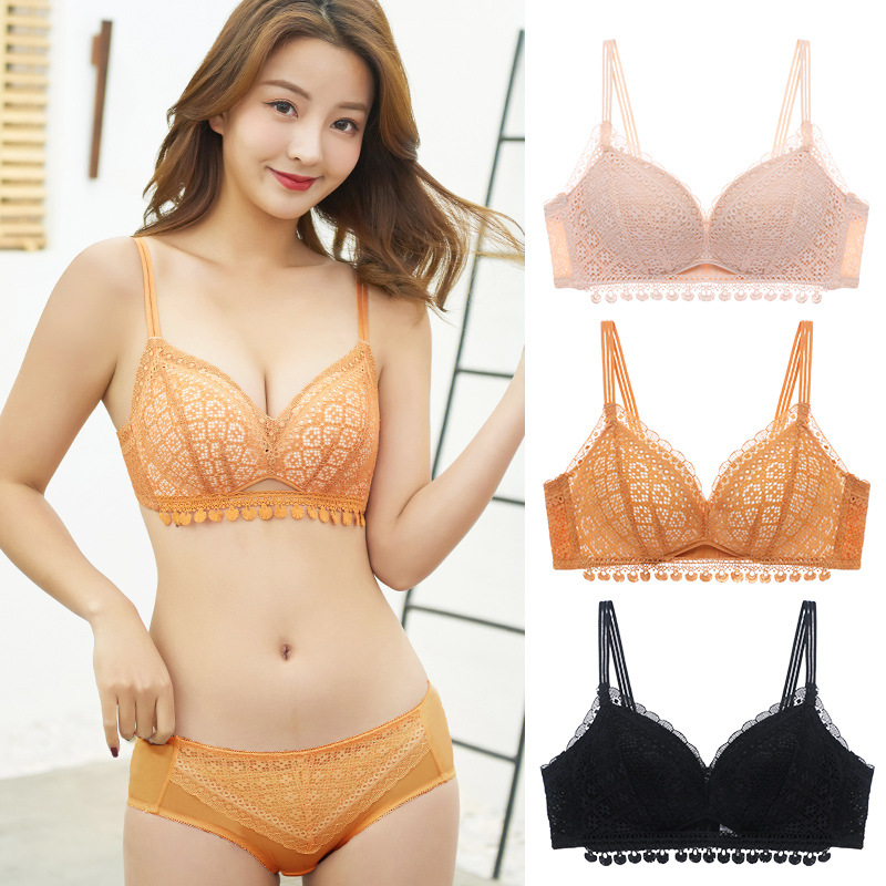 Title 1, Lace comfortable light and soft bra set