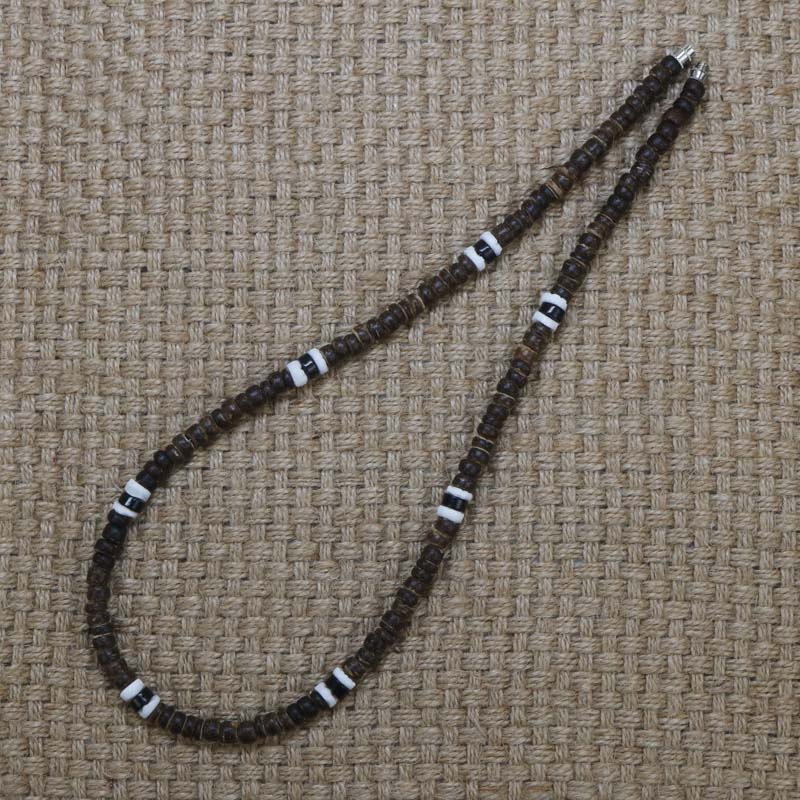 Men Tribe Ethnic Coconut Shell Necklace Men - Image 6