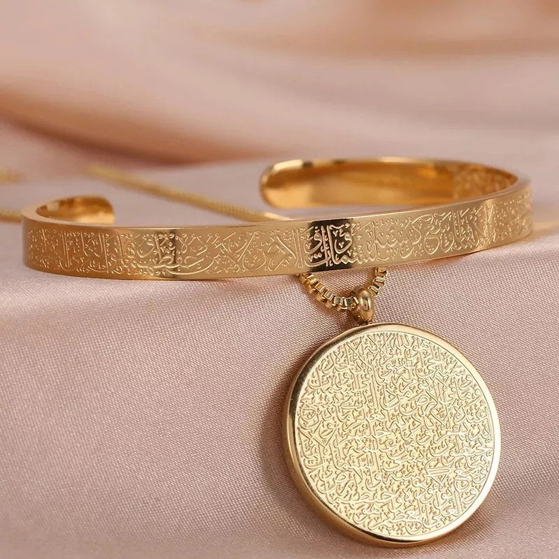 stainless-steel-arabic-disc-necklace-bracelet