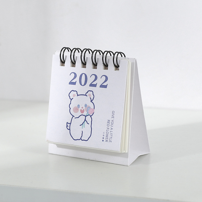 Mini Desk Calendar Text Calendar (Dumb rabbit)