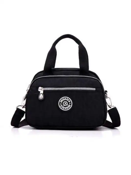 Mulit-Zipper Wateproof Crossbody Bag