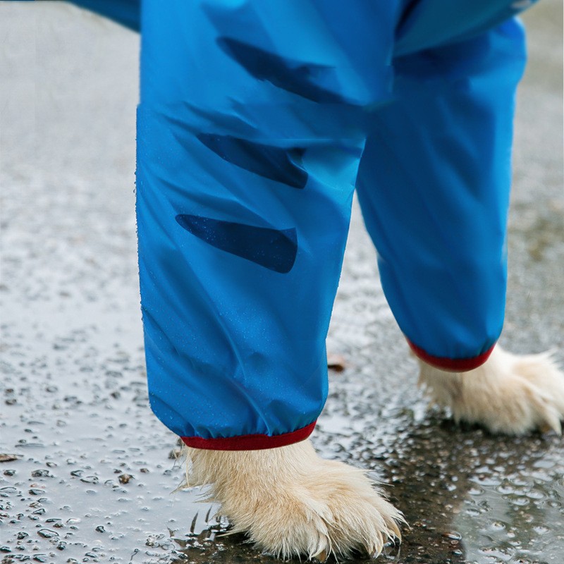 Title 3, Capa de Chuva para Cães Médios/Grandes Quatro P...