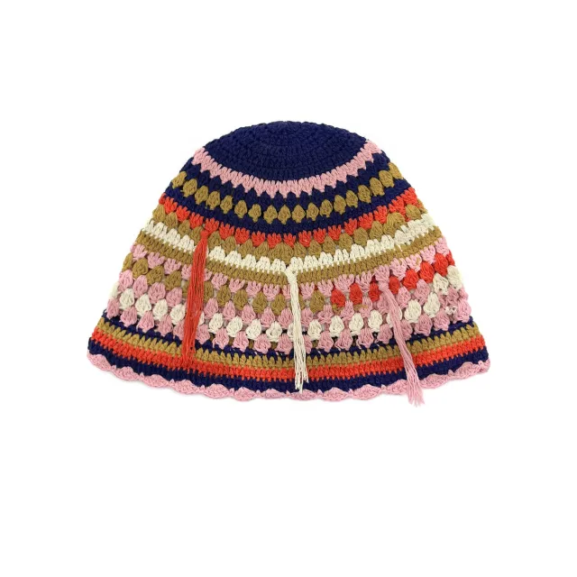 Women's Fashion Hand Crocheted Beanie Pot Hat - Shop at LoveMi