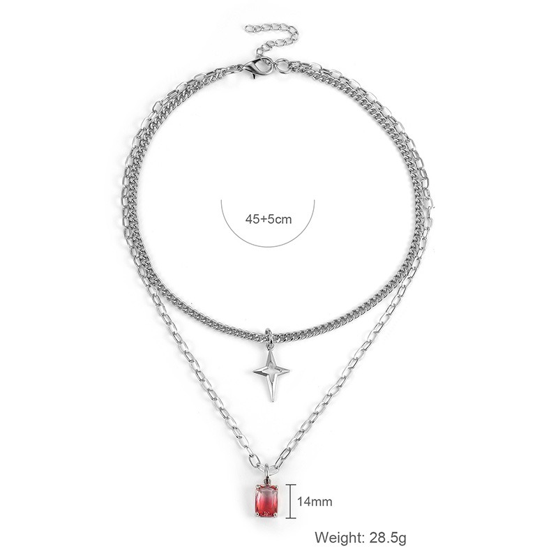 Fashion Metal Irregular Popular Clavicle Chain