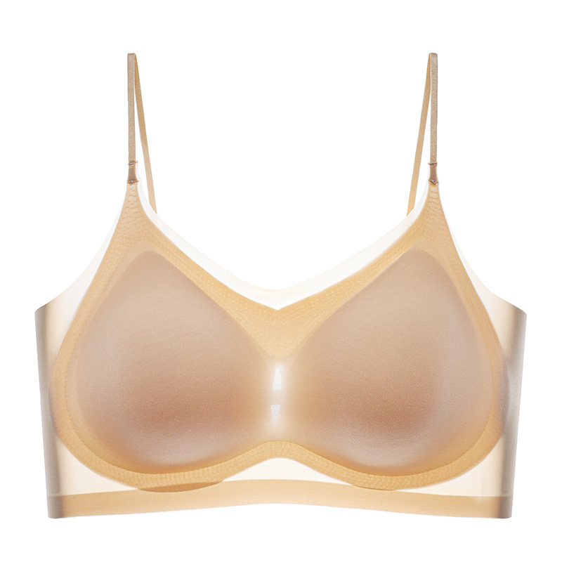 Title 11, Ultra-thin Cool Gauze Bra Beauty Back Sling Und...