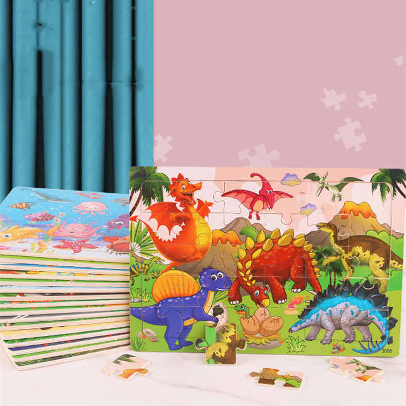 Wooden Puzzle For Children And Babies