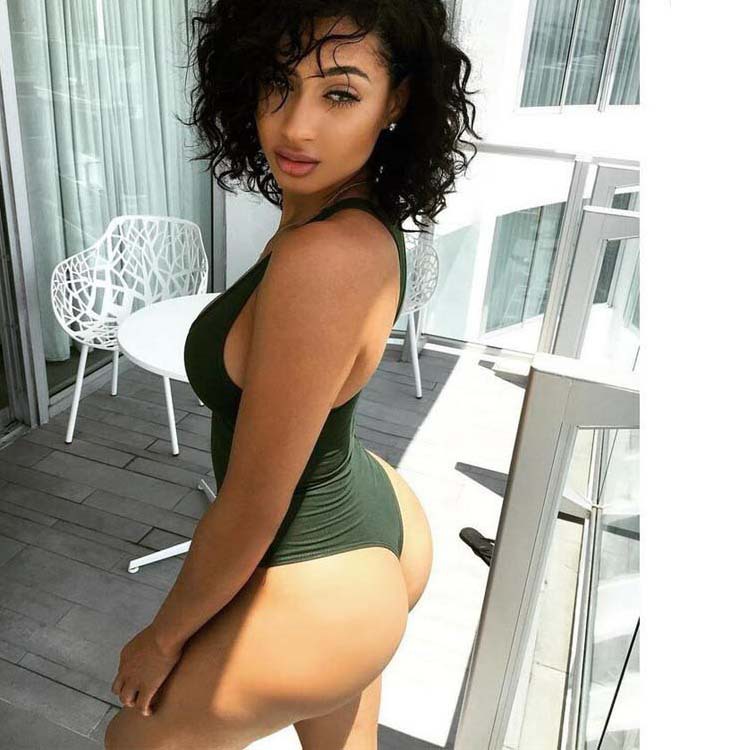 Bikini Beach Vacation Bottoming Jumpsuit Low Cut - Image 4