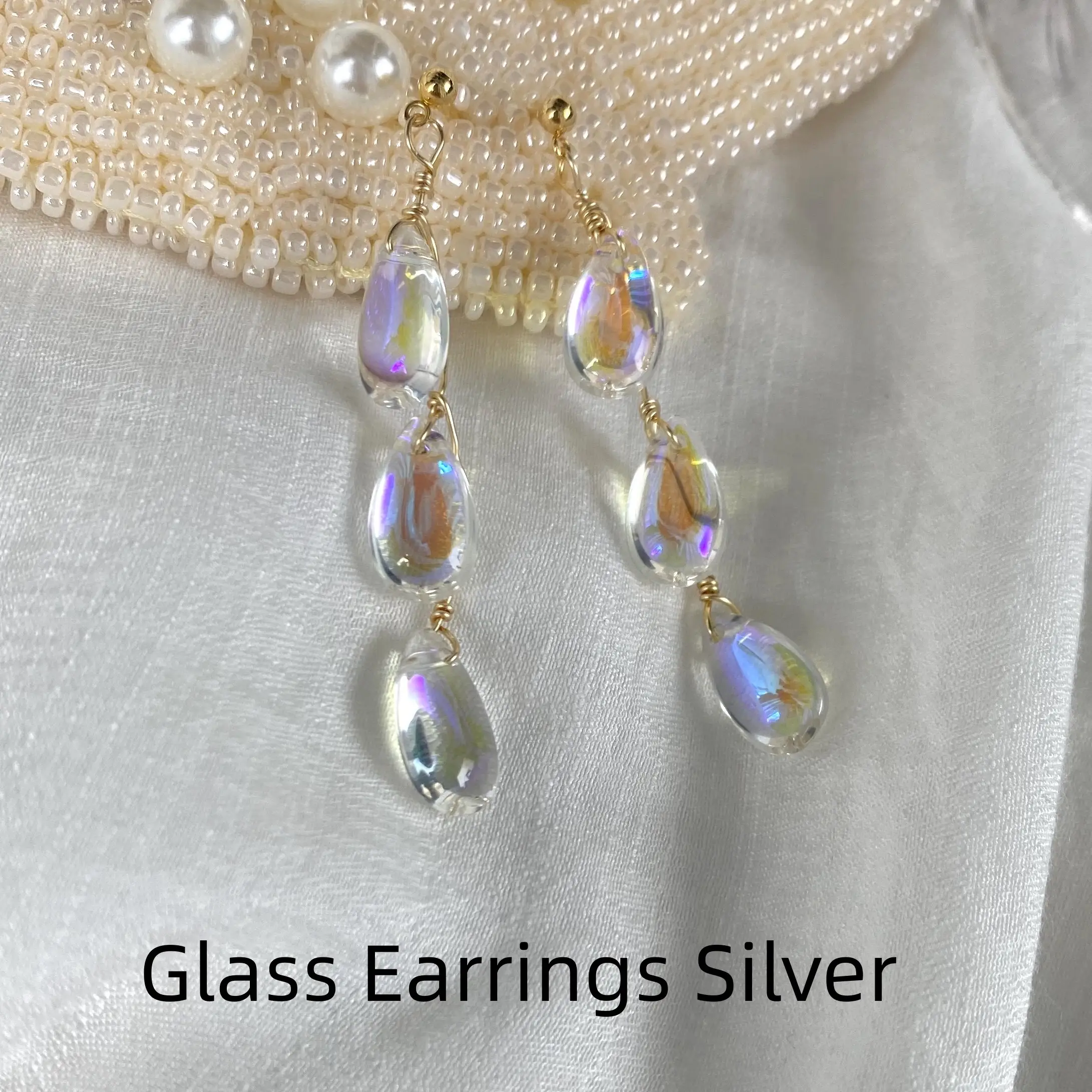 Original Glass Drop Summer Earrings