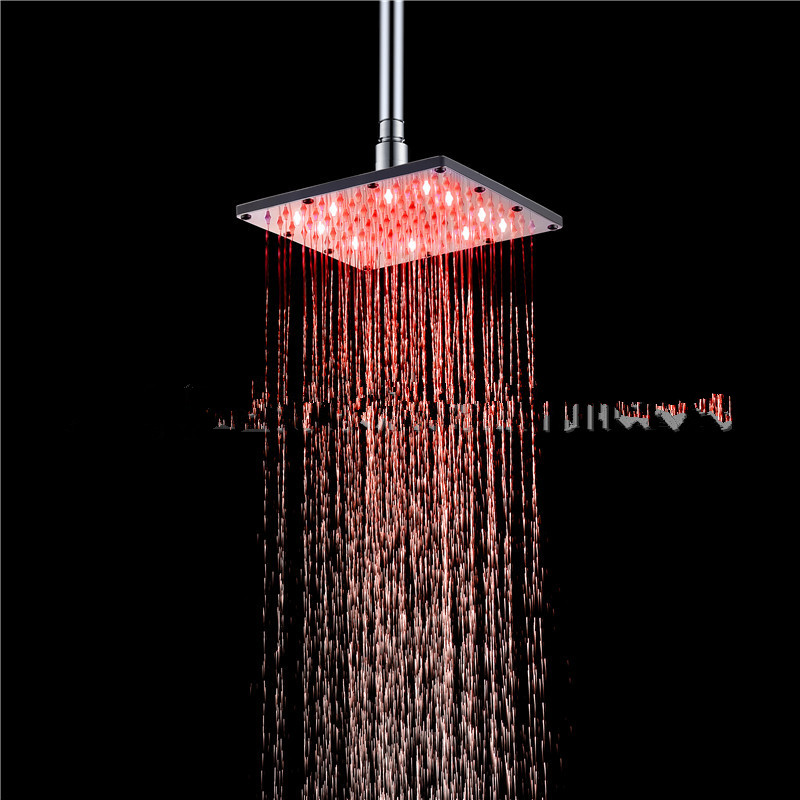 Colorful Temperature-sensing Three-color Shower Top Spray