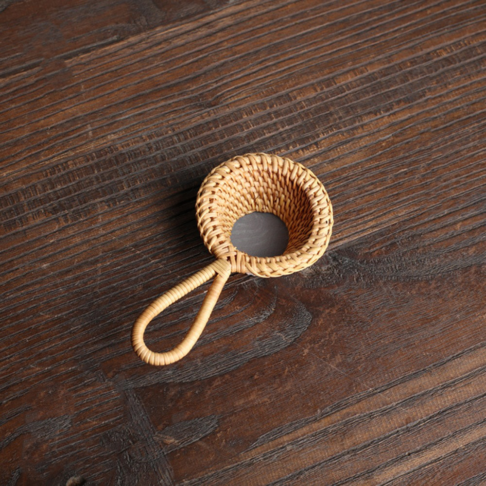 Title 9, Japanese Tea Ceremony Bamboo Woven Tea Strainer...