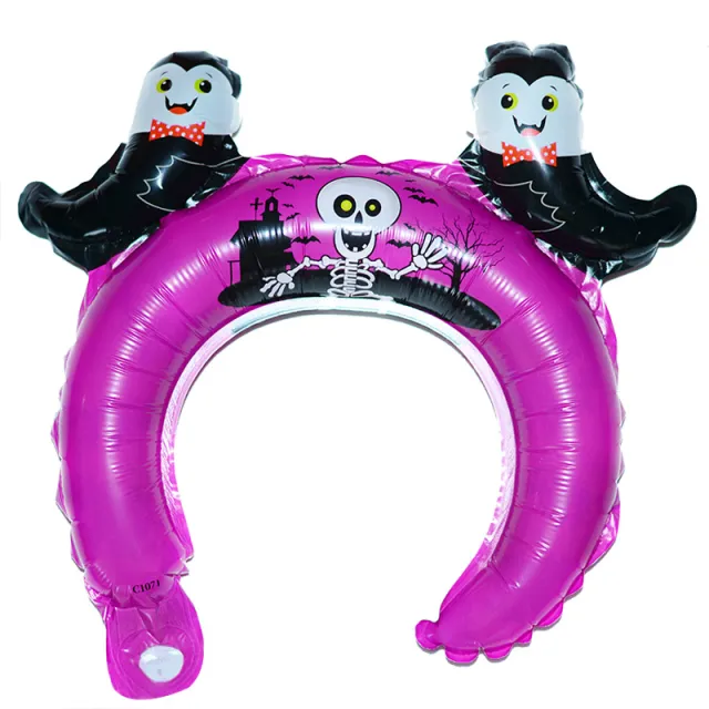 Halloween Headband Balloons Spider Ghost Hair Accessories Party Supplies Ghost Headdress - Shop at LoveMi