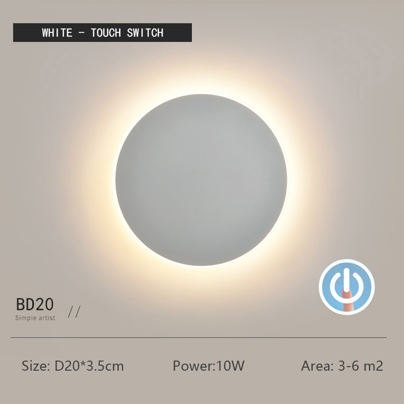 Simple Corridor Stair Wall Background Wall Light Touch - Image 7