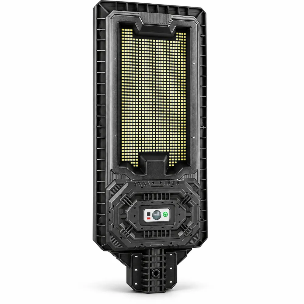 Solar Powered Motion Sensor Outdoor Light W7115 2 Black For Garden Yard Street Wall LED