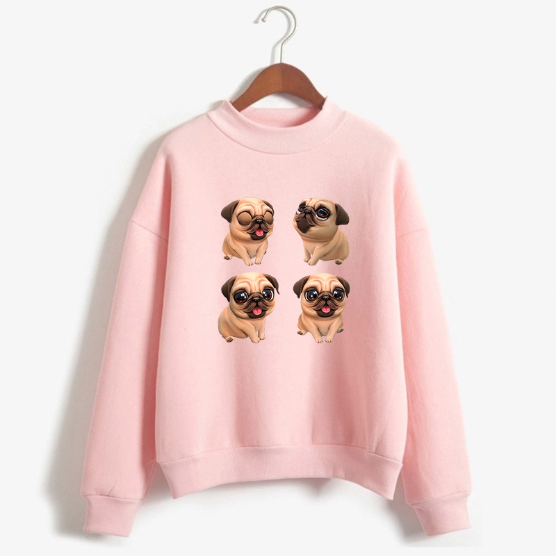 Title 13, Beautiful and cute pug print sweatshirt