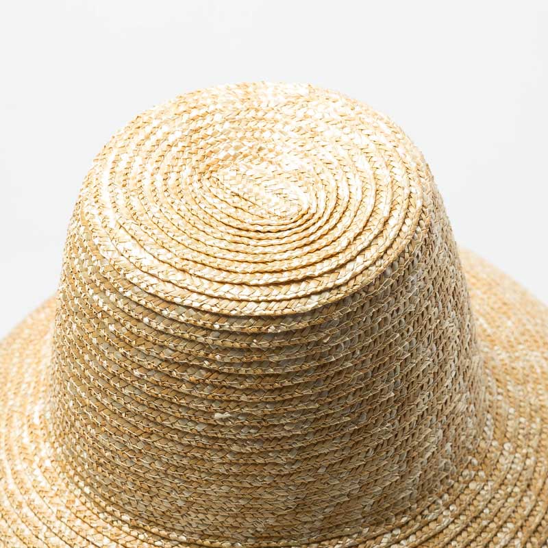 Title 10, Vintage High Top Big Brim Straw Hat