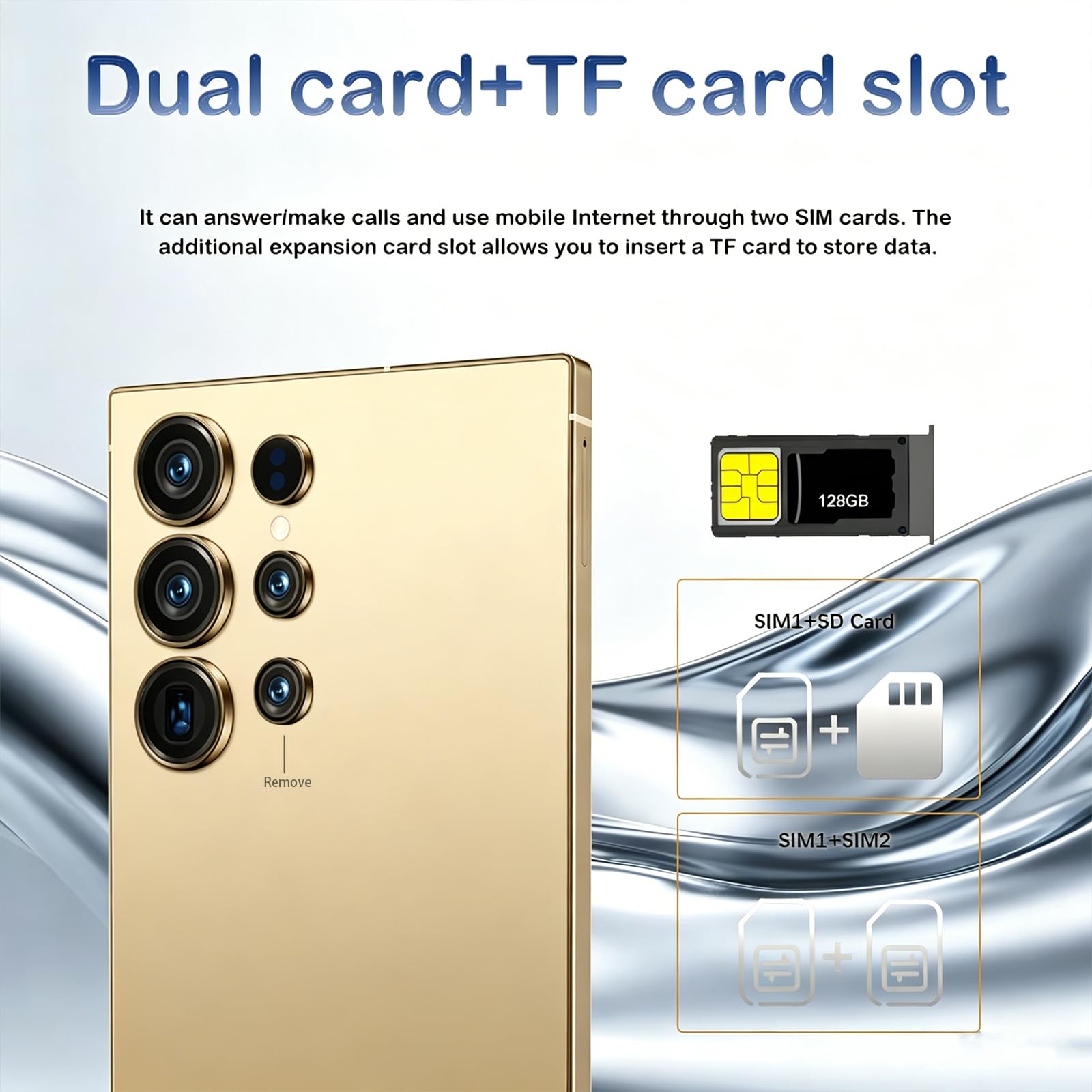 C25 Ultra Unlocked Phone  5G 12-512GB Smartphone  6900mAh,6 9  HD Screen,Android 14 Cell Phone Built In Pen Dual SIM Fingerprint Unlock Face ID — foto 6