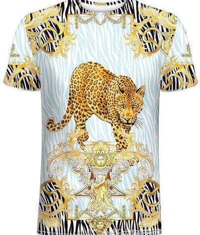 Title 8, Lion Tiger T-shirt Men