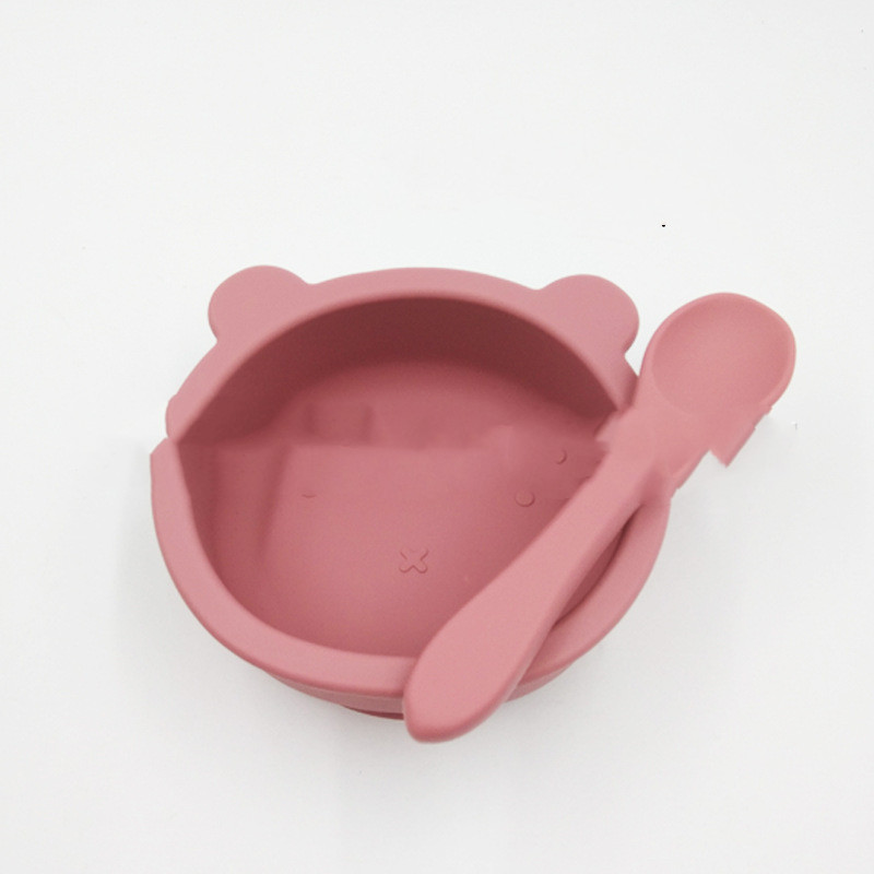 Title 13, Suction Cup Anti-fall Bear Silicone Baby Bowl C...