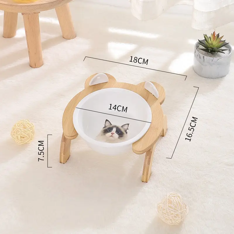 Cervical Spine Tilt Ceramic Cat Basin
