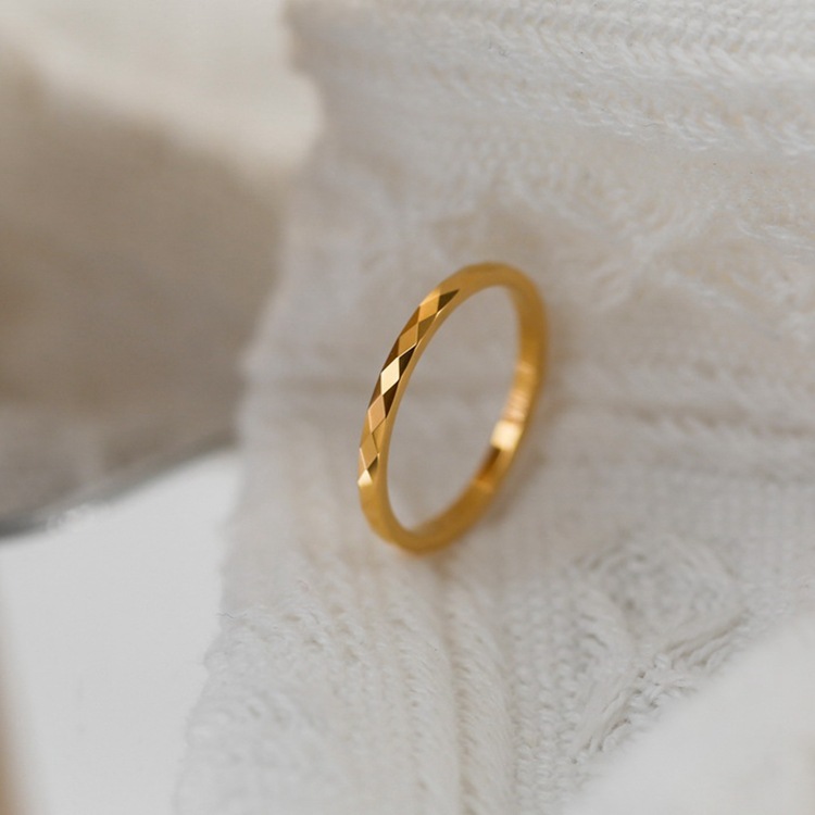 Exquisite Multi-section Prismatic Ring