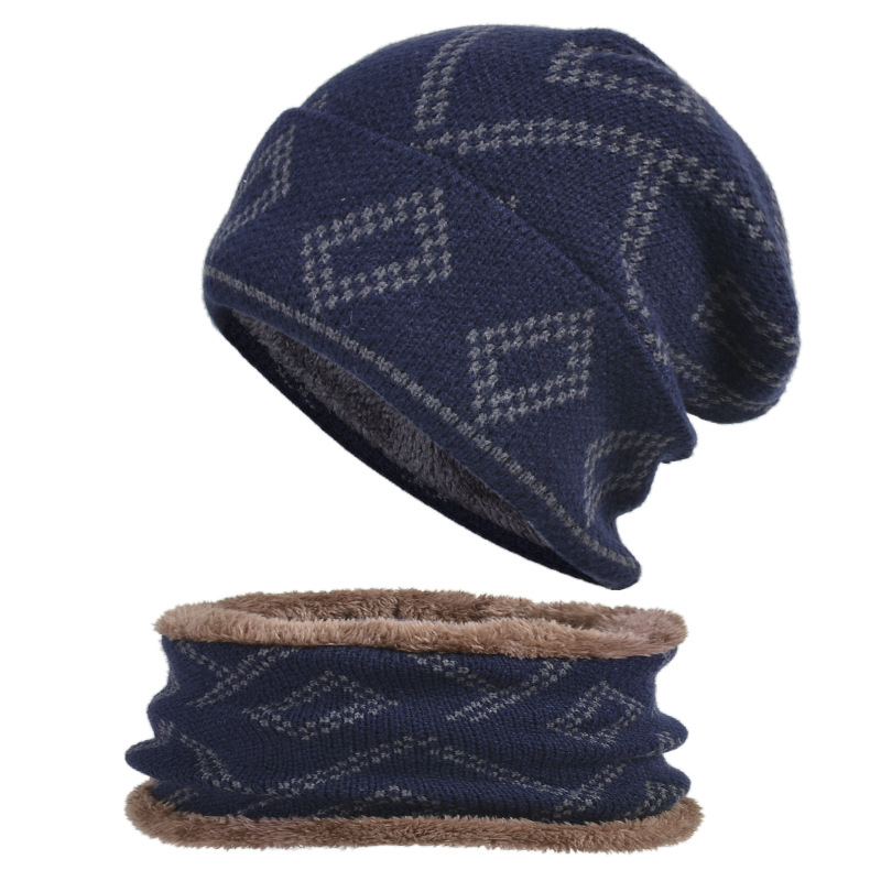 Hedging Hat With Thick Square Pattern To Keep Warm — foto 6