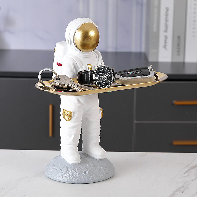 Astronaut Tray Key Storage Ornament (Twohanded pallet