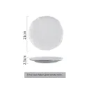 8Inch Matte White