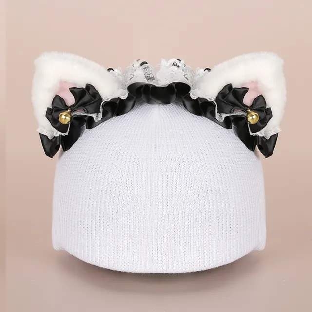 Cute Cartoon Helmet Cover Personalized Riding Lolitawhite Hat - Shop at LoveMi