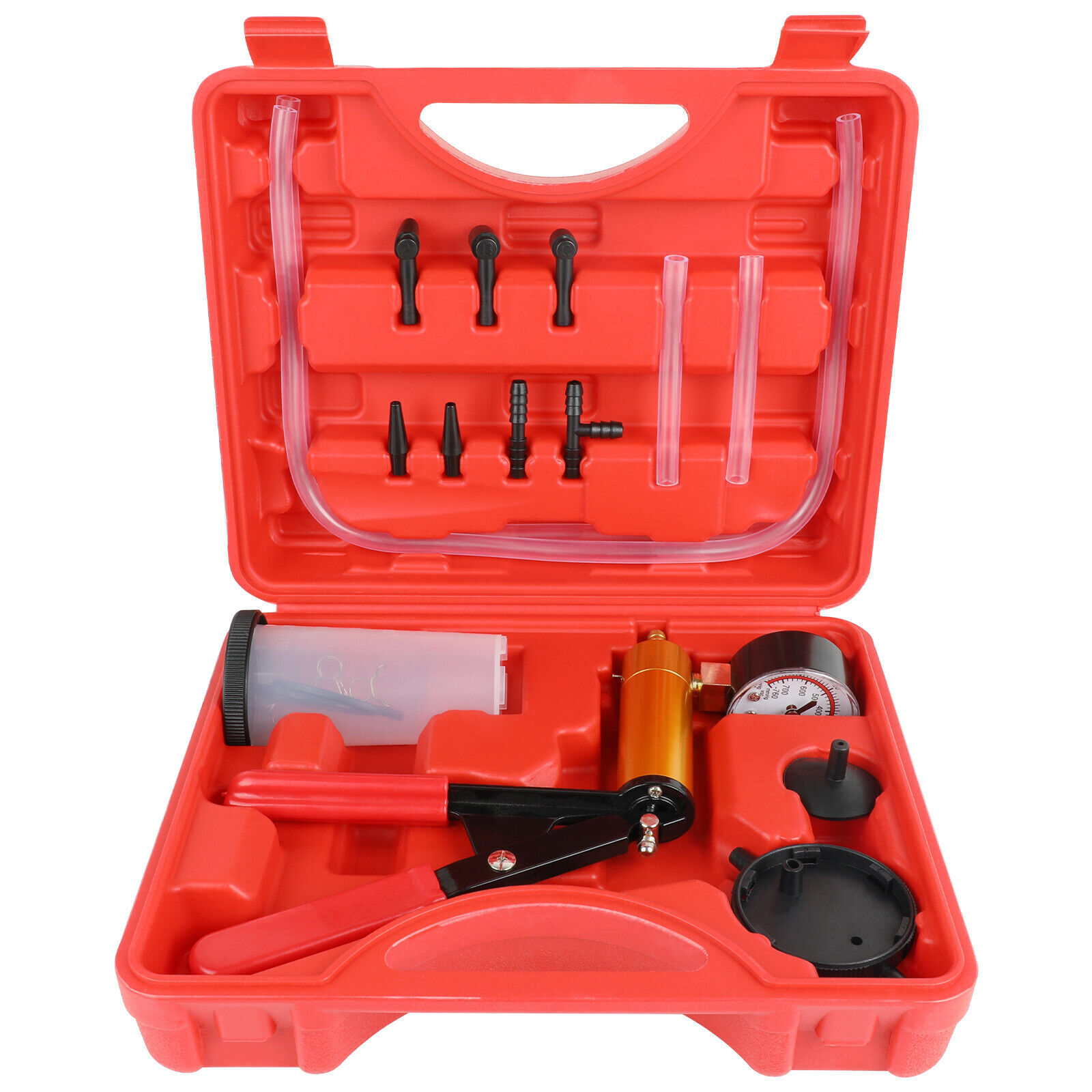 Hand-Held Brake Bleeder Tester Set Car Motorbike Bleeding Vacuum Bleed Tool