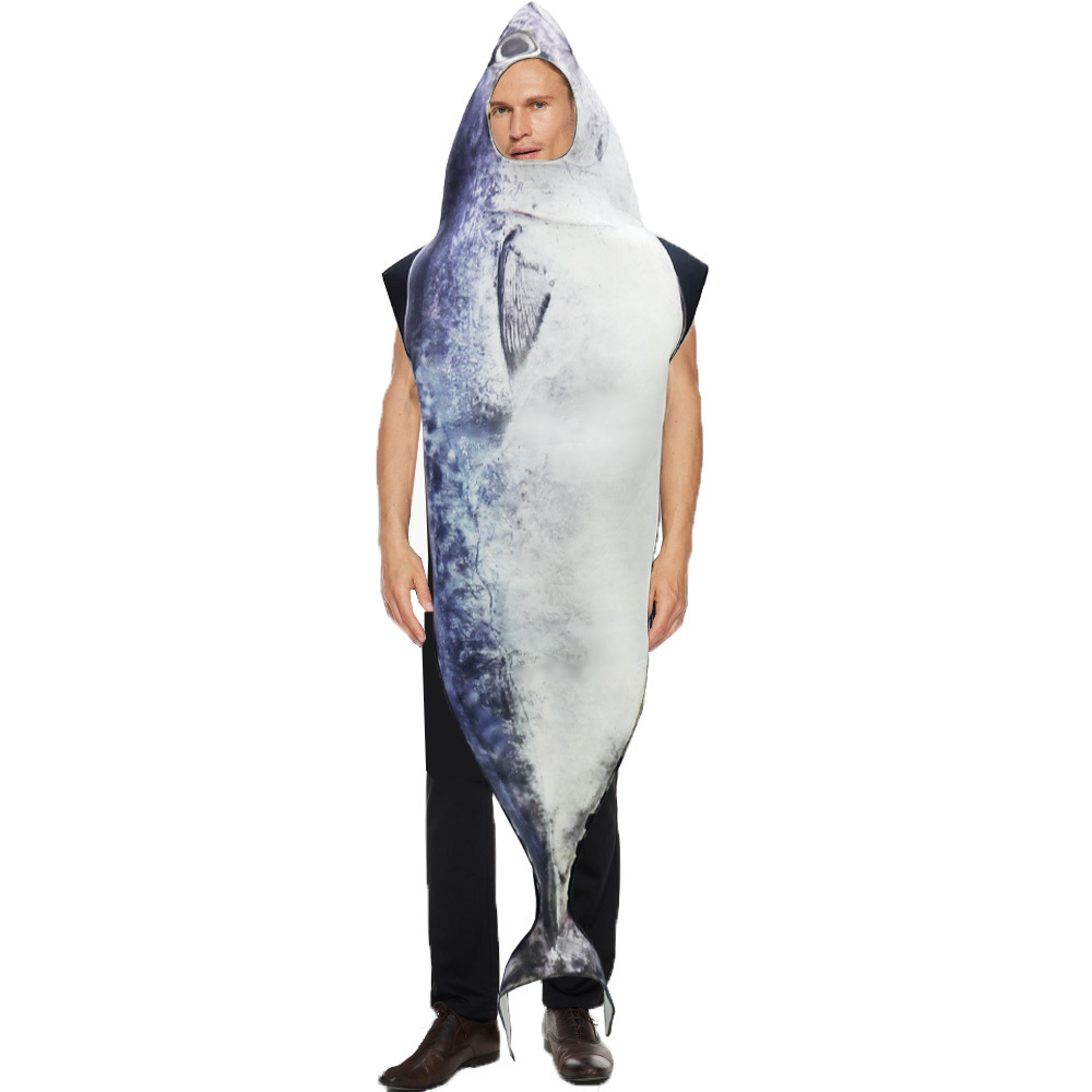 Halloween Carnival Party Costume Banana Prop Stage Performance Costume Fish M - Shop at LoveMi