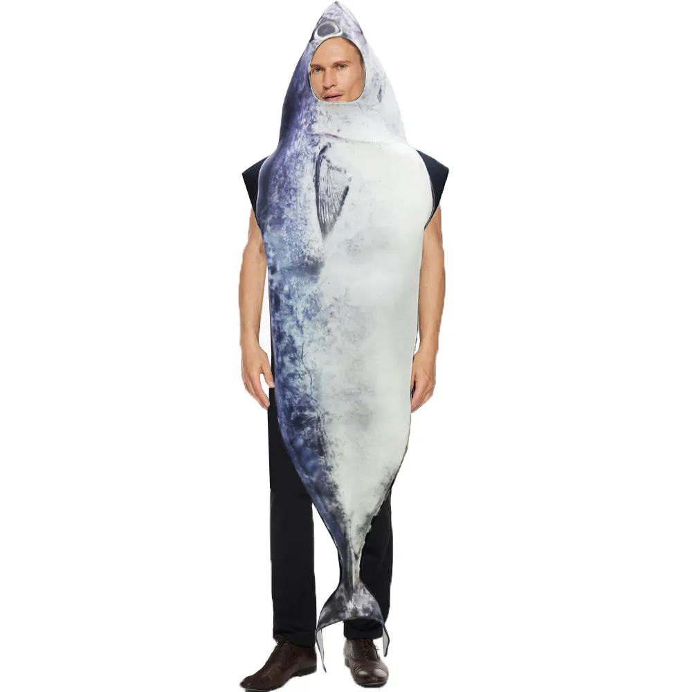 Halloween Carnival Party Costume Banana Prop Stage Performance Costume - Fish-M