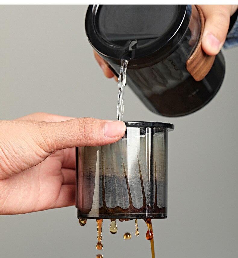 Title 4, Mini Pour Over Kaffeezubereiter 3-in-1 Design P...