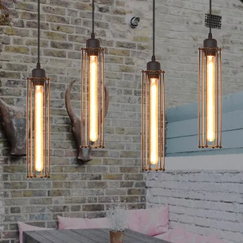 Retro Industrial Style Chandelier Creative Personalized Decoration Lamps Clothing
