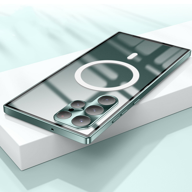 Magnetic Phone Case Full Package Lens Protector