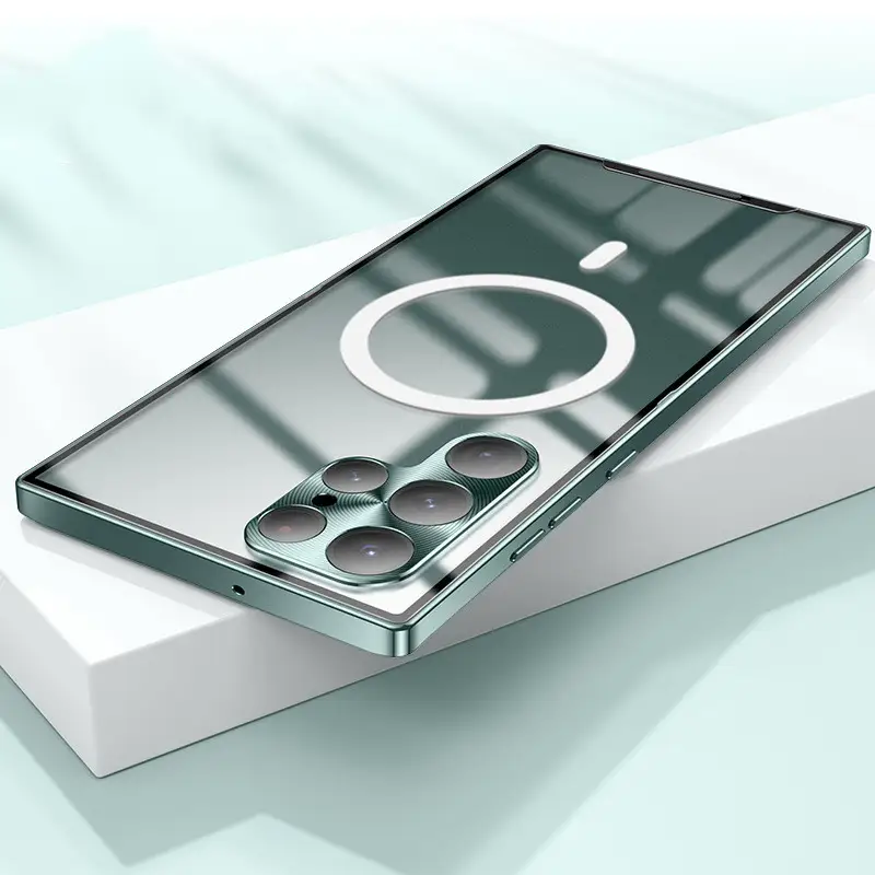 Magnetic Phone Case Full Package Lens Protector