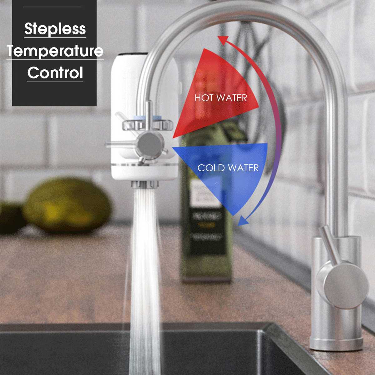 Title 3, Connecting Electric Faucet Without Installation