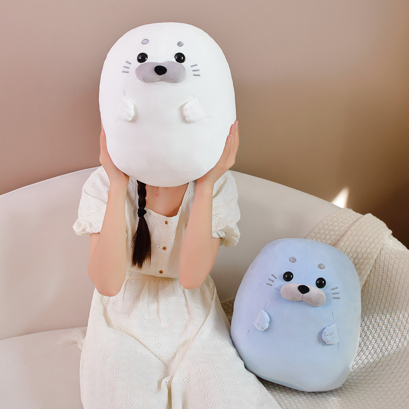 Title 6, Boby Down Cotton Seal Ball Aquarium Plush Toy