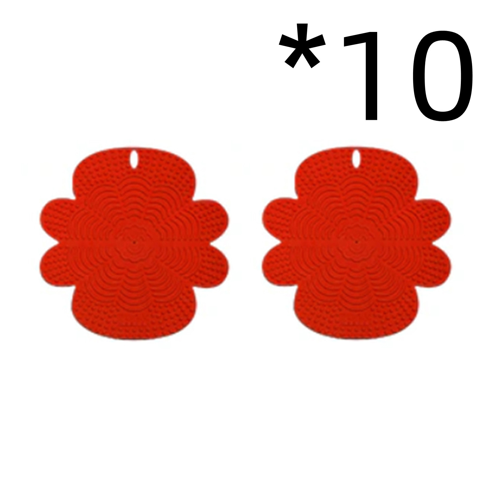 10pcs Red