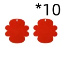 10Pcs Red