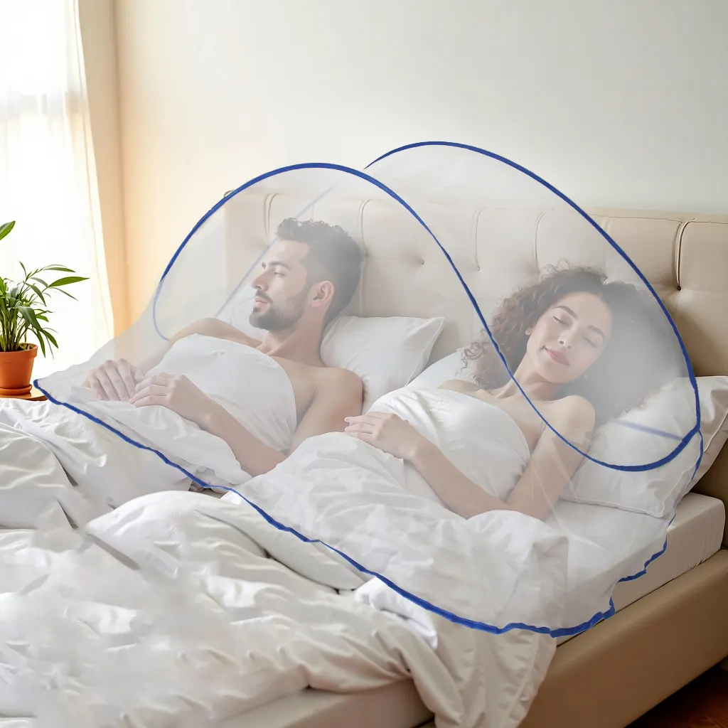 Head Mosquito Net For Bed Portable Foldable
