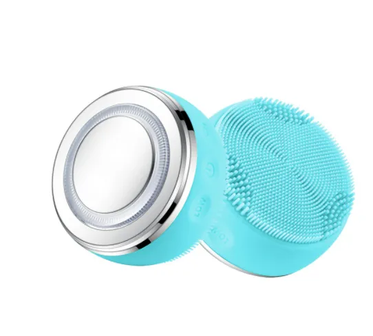 Antibacterial silicone for massage warmth care - Blue