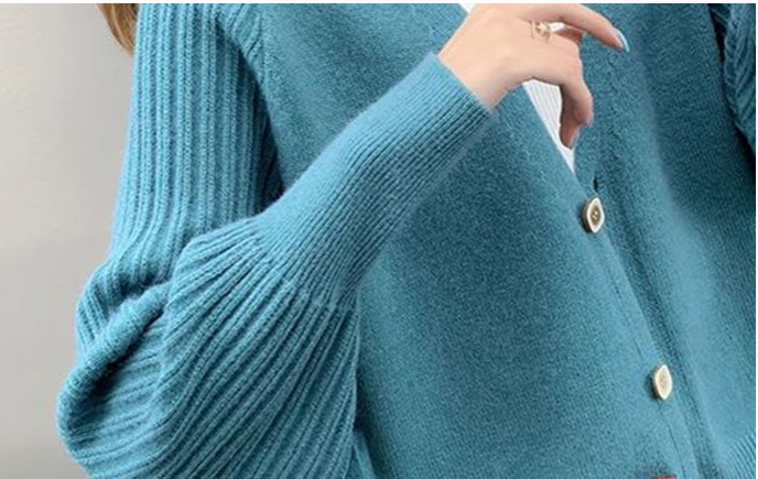 Women's Shawl With A Thin Knitted Cardigan