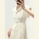 Offwhite Dress